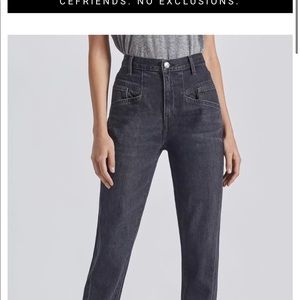 Nwt Currentelliott Helix Crop Denim 27 